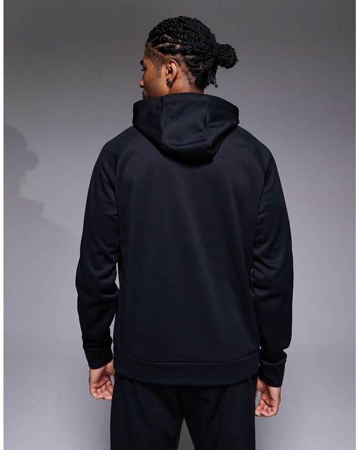 Nike Blue Heritage Graphic Hoodie for men