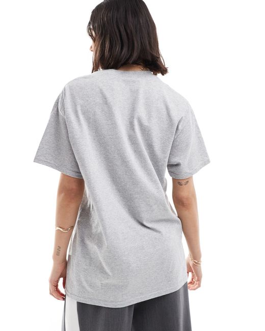 ASOS Gray Oversized T-shirt With Phoenix 7 Graphic