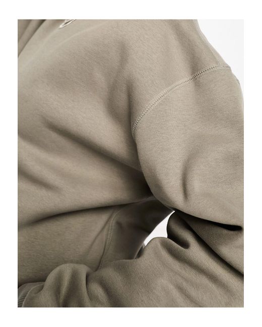 Essence - felpa vestibilità classica marrone tortora di Weekday in Gray