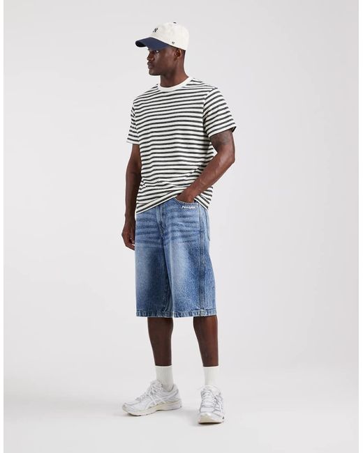 PEGADOR Blue Kolar Denim Jorts for men