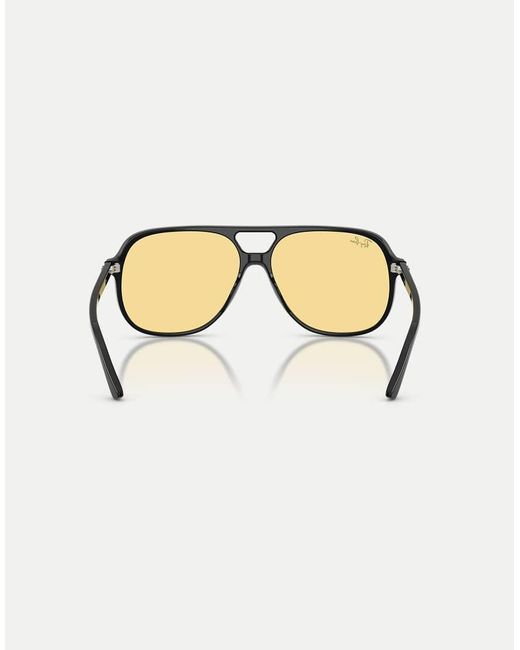 Ray-Ban Metallic Square Sunglasses