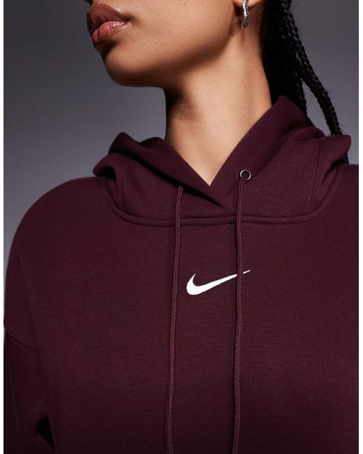 Nike Red – phoenix fleece – oversize-kapuzenpullover