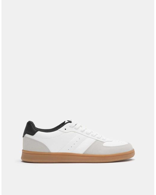 Pull&Bear White – retro-sneaker