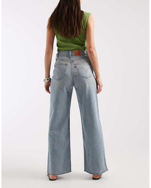 Levi's Blue Cinch baggy Jeans