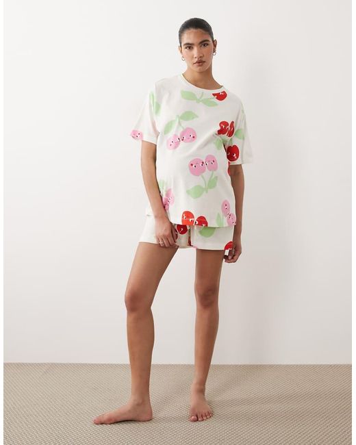 ASOS Asos Design Maternity in het White