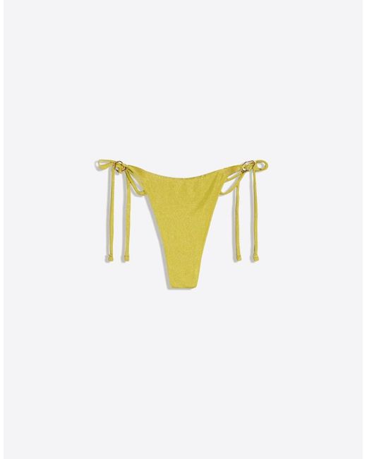 Bershka Green Tie-side Brazilian Briefs