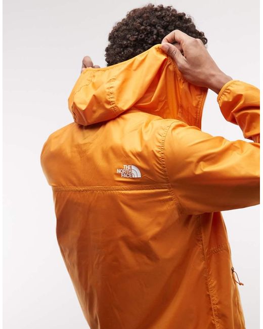 The North Face Orange Cyclone Wind Jacket for men