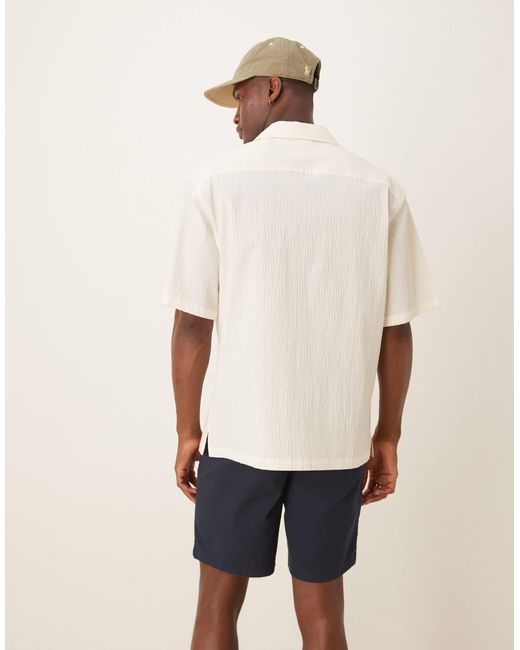 ASOS – 2er-pack slim fit chino-shorts in Natural für Herren