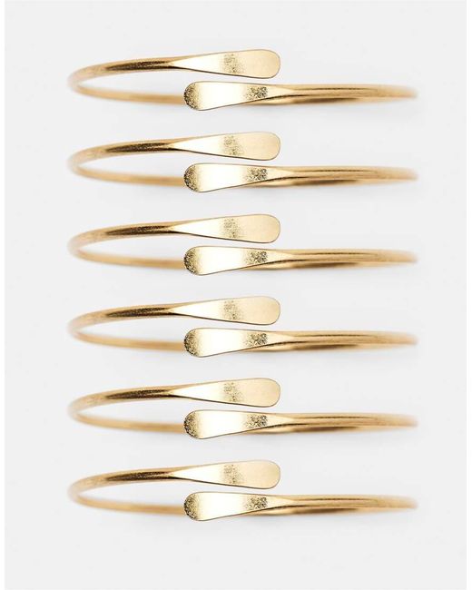 Pull&Bear Natural Pack Of Mouldable Bracelets