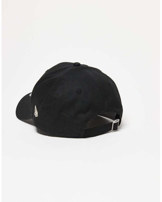 KTZ Black Atlanta Braves 9Forty Animal Print Logo Cap
