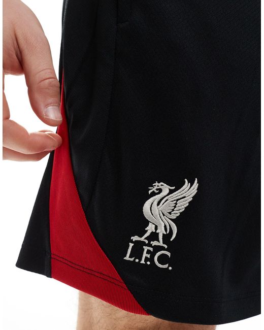 Nike Football Black Liverpool Fc Strike Shorts for men