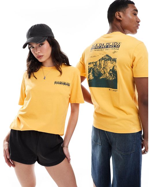 Napapijri Yellow Kai T-shirt