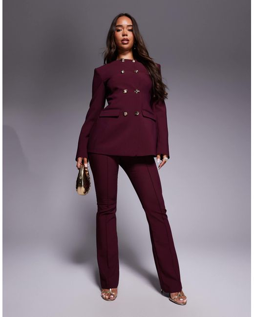 Blazer ASOS en coloris Purple