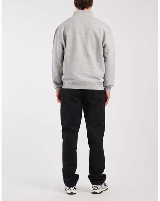 ASOS Gray Straight Cargo Pants for men