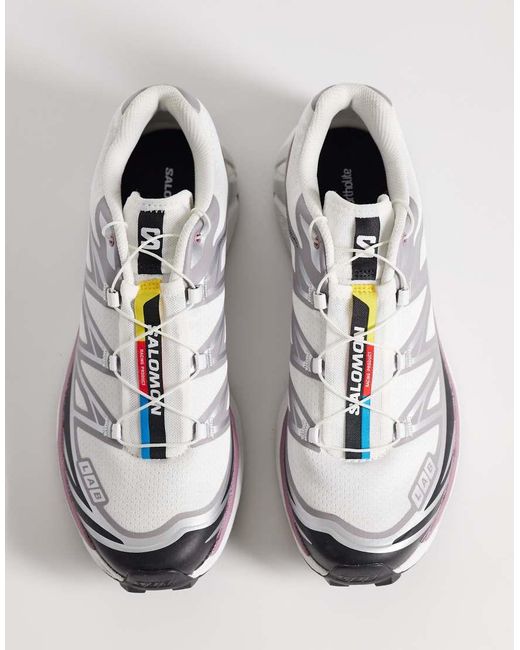 Salomon Gray Xt-6 Unisex Trainers