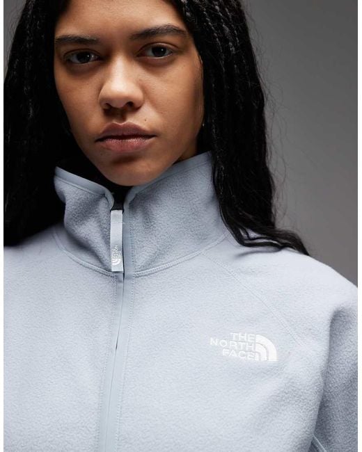The North Face Gray Oxara Full Zip Fleece