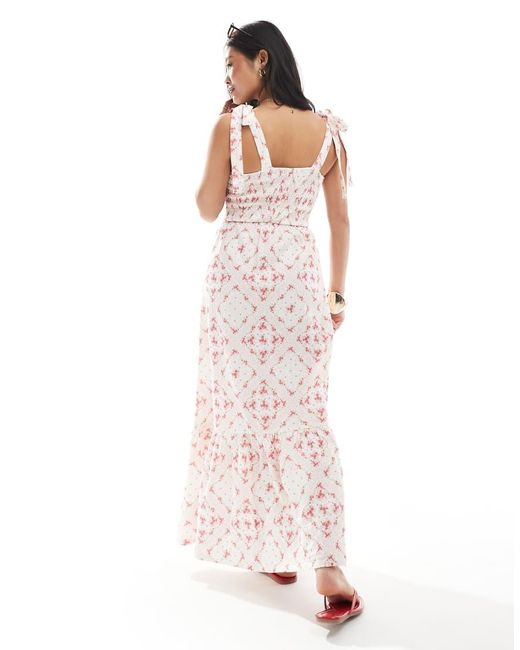 Vestito Lungo di Miss Selfridge in White