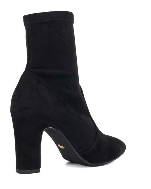 Dune Black Optilly Ankle Boots