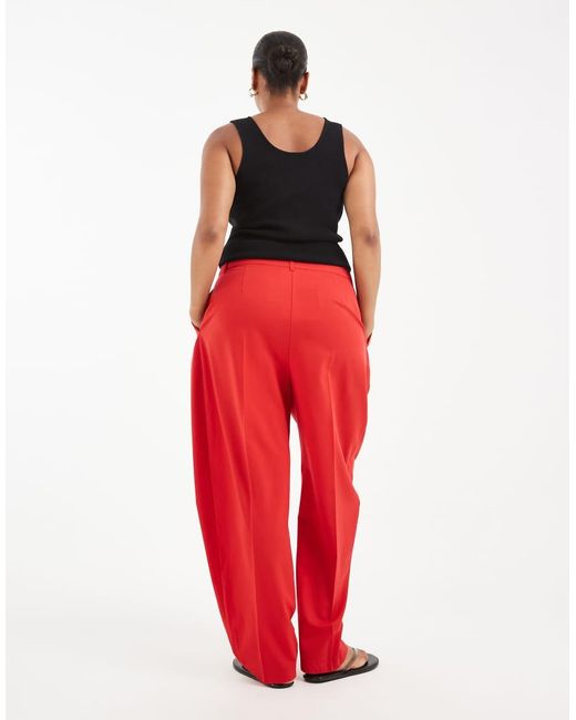 ASOS Curve Tailored Tapered Trousers