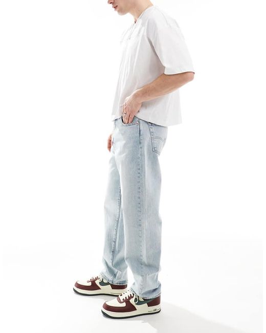 Levi's Blue 568 Loose Jeans for men
