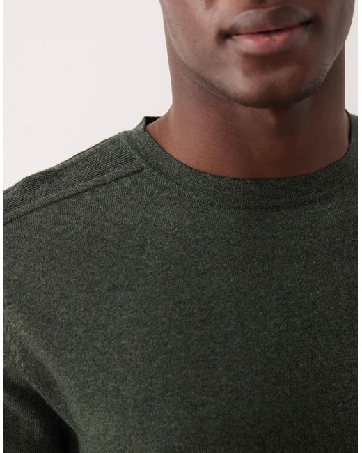 Pull ras SELECTED pour homme en coloris Gray