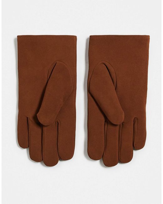 Gants ASOS pour homme en coloris Brown
