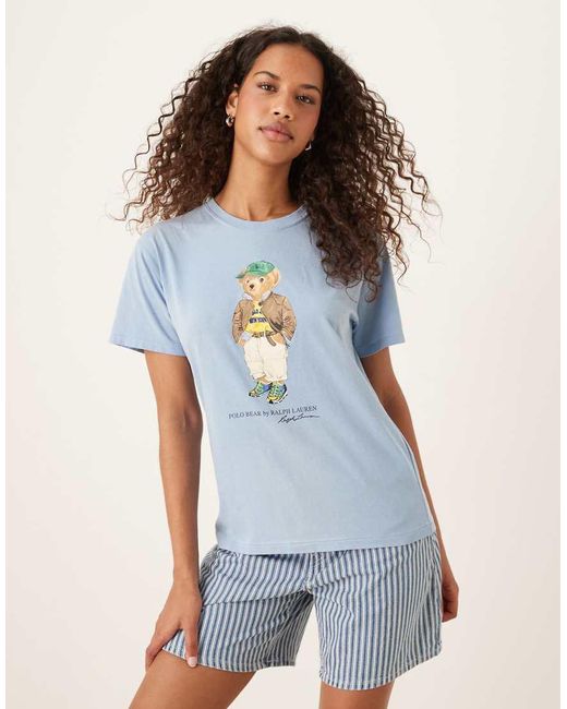 Polo Ralph Lauren Blue Bear T-Shirt