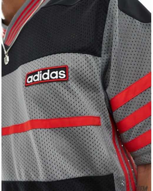 Adidas - adicolor adibreak - maglia di Adidas Originals in Gray da Uomo