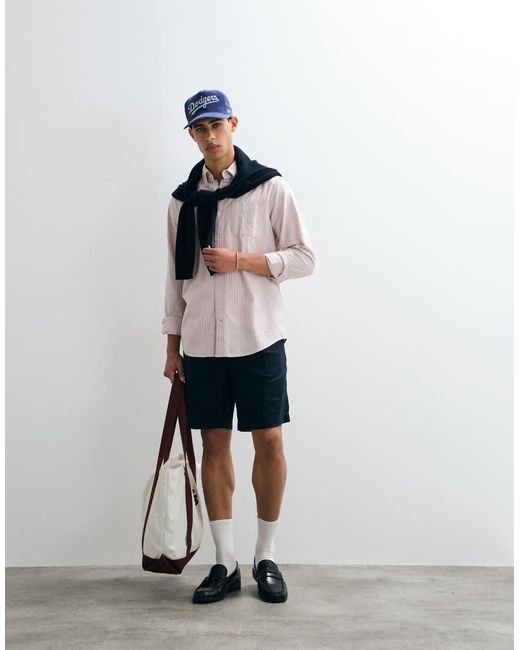 Gap White Linen Shirt for men