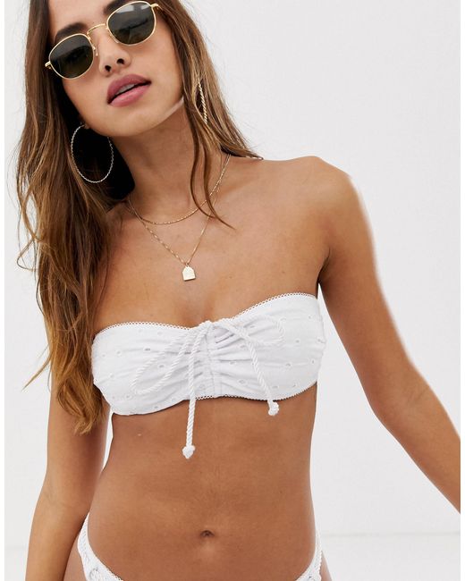 asos bandeau bikini