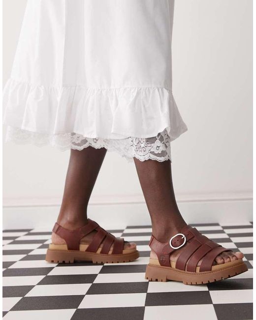 Timberland Brown Clairemont Way Fisherman Sandals