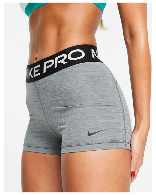 Nike Gray – pro 365 dri-fit – knappe shorts