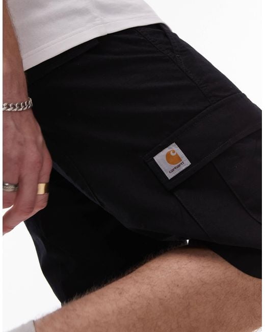 Aviation - short cargo Carhartt pour homme en coloris Black