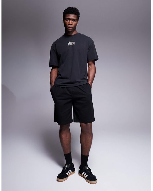 T-shirt oversize avec imprimé gothique au dos ADPT pour homme en coloris Blue