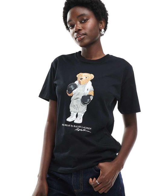 Polo Ralph Lauren Blue Boxing Bear T-shirt