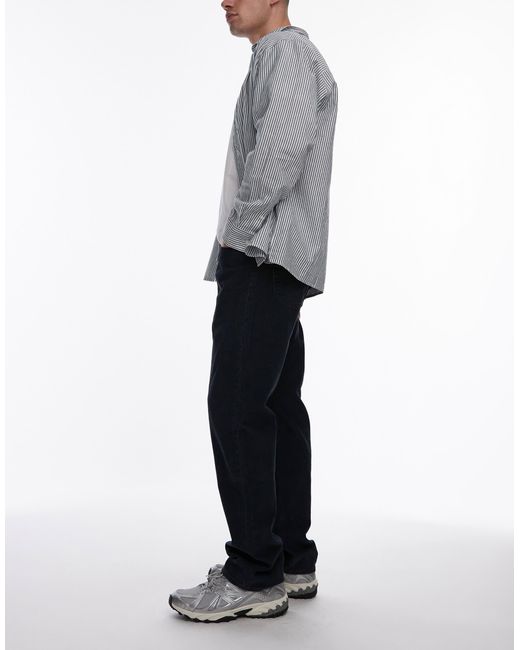 555TM - jean droit décontracté en velours côtelé Levi's pour homme en coloris Gray