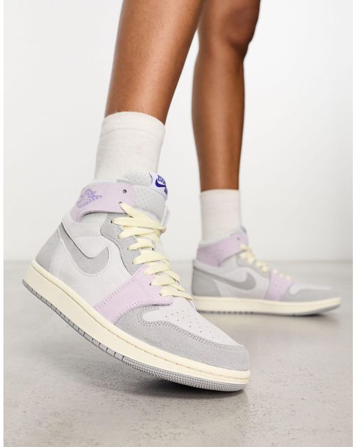 Nike Air Jordan 1 Zoom Comfort 2 Sneakers in White | Lyst