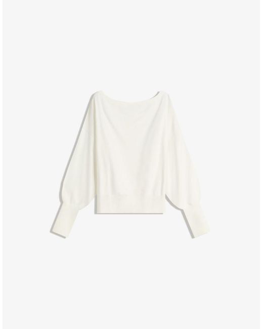 Bershka Black Asymmetric Sweater With Ribbed Hem