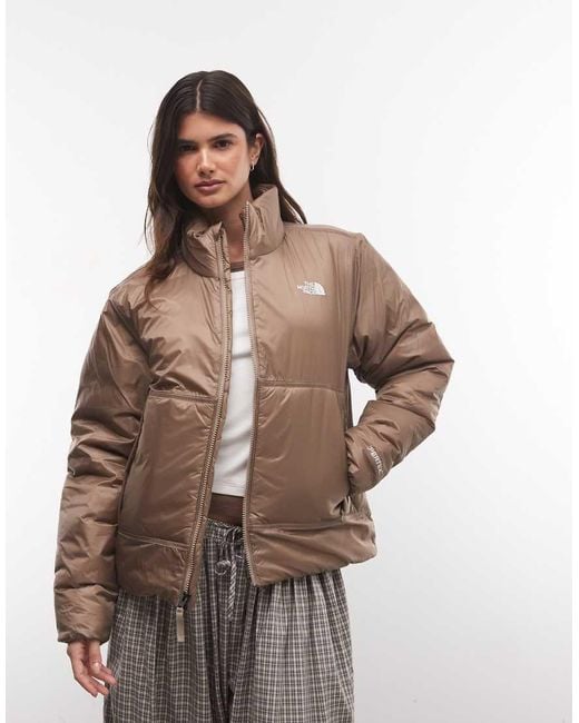 The North Face Brown Pertex Explore Full Zip Jacket