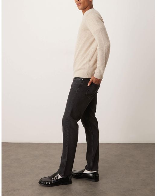 ARKET Gray Park Regular Straight Fit Jeans for men