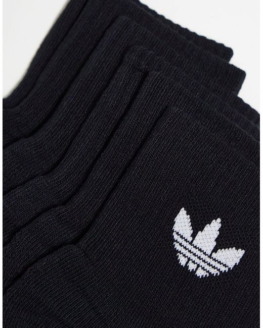 Adidas Originals Black 6 Pack Crew Socks