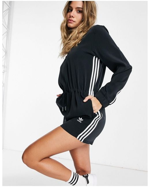 adidas Originals Romper in Black | Lyst