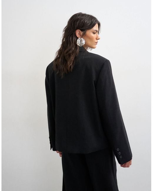 TOPSHOP Black Multipocket Blazer