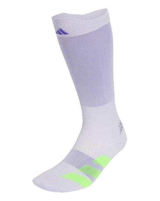 Adidas Originals Purple Running Adizero Calf Sock