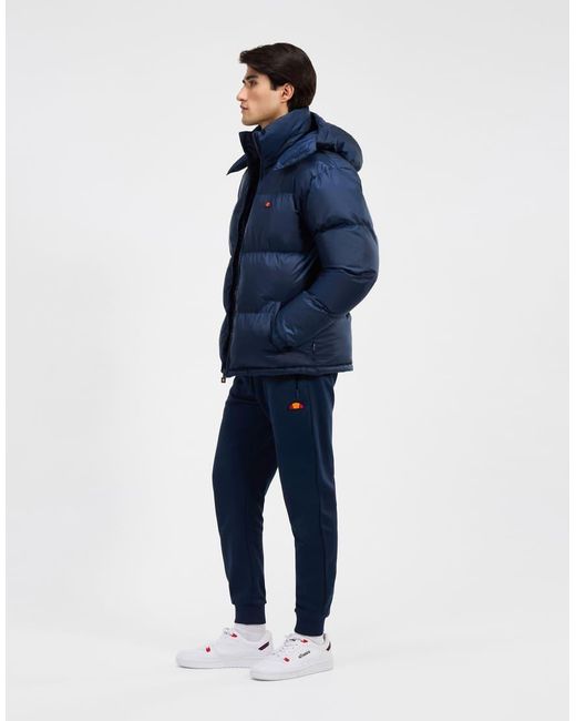 Ellesse Blue Dappiani Long Sleeve Padded Jacket for men
