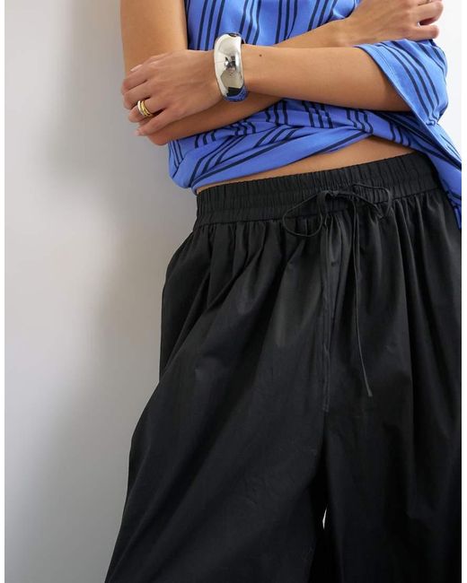 TOPSHOP Blue Extreme Balloon Trouser