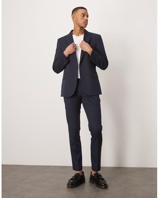 ASOS Multicolor Skinny Suit Trousers for men