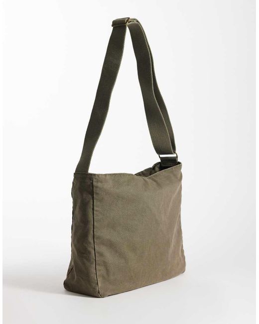 Weekday Green Cross Body Satchel Bag
