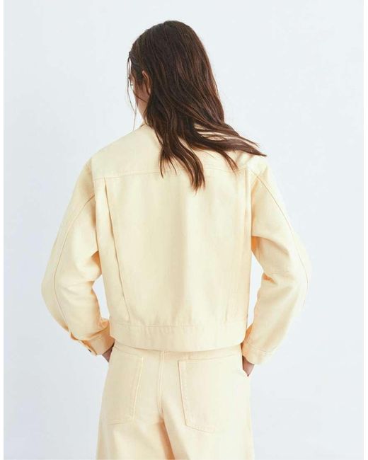 Pull&Bear White Utility Jacket