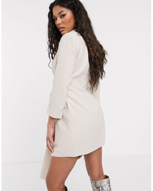 UNIQUE21 Synthetic Blazer Dress With 